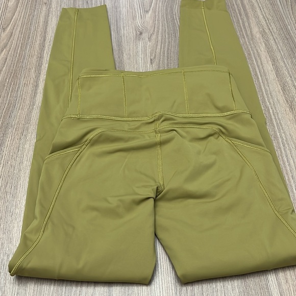 Lululemon Fast and Free High-Rise Tight 27” Non Reflective Suede in Grape Leaf 2 - Picture 3 of 7